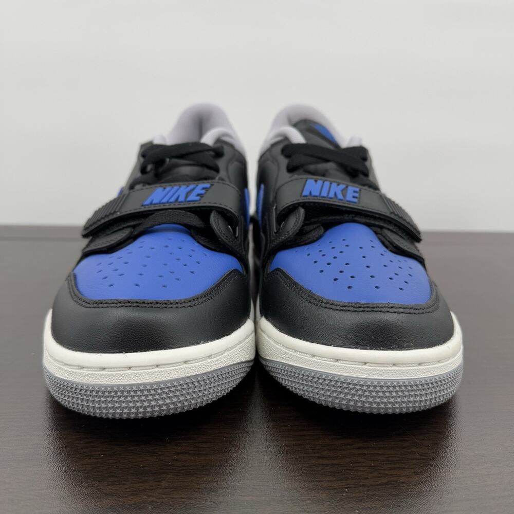 Jordan Men's Low-Top Sneakers in Black, Royal Blue, Gray - Picture 4 of 16
